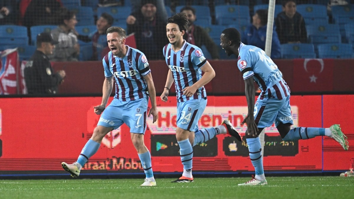Trabzonspor, Fatih Karagümrük karşısında avantajı aldı